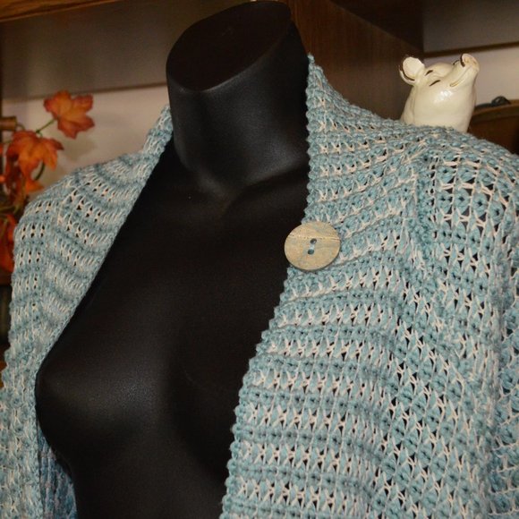 BCBG Maxazria Open-Front Heavyweight Cardigan - Picture 2 of 6